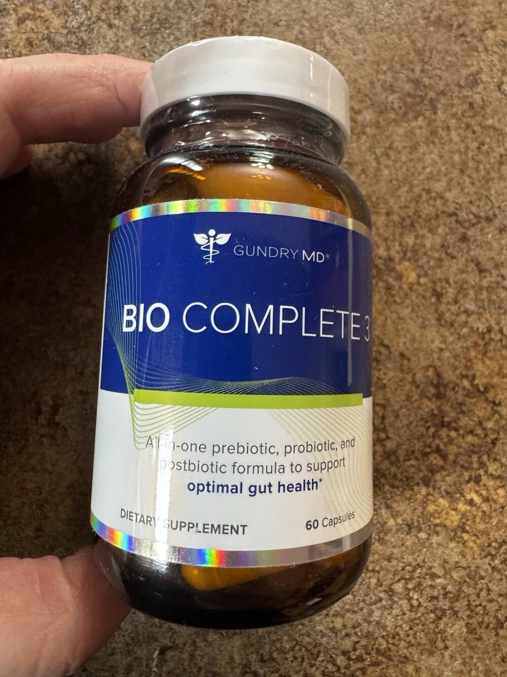 Fresh Bio MD Gundry Optimal 3 Supplement 60 Capsules Complete Gut Health